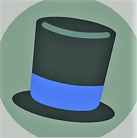 top hat icon